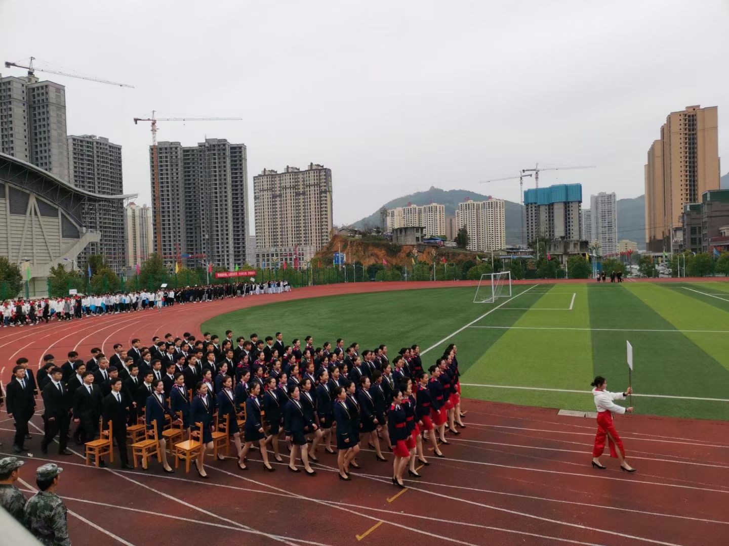 贵州工程职业学院第六届冬季运动会(图2)