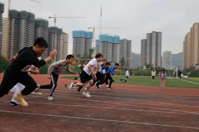 礼赞百年，筑梦青春——贵州工程职业学院第七届田径运动会(图6)